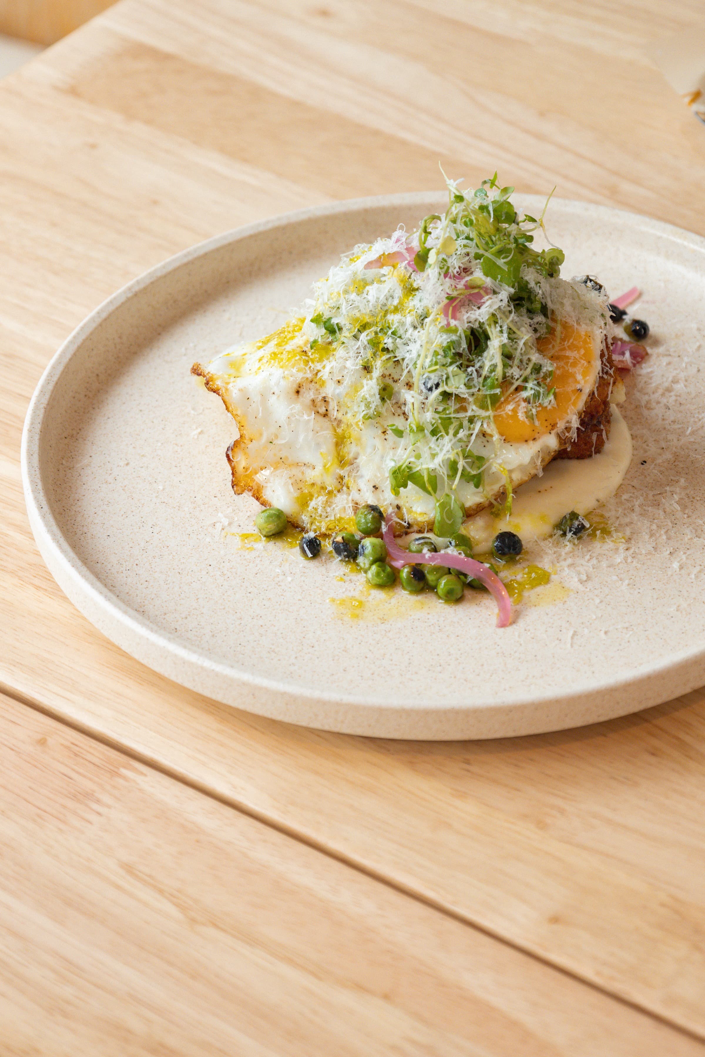 Plated dish at Mohr
