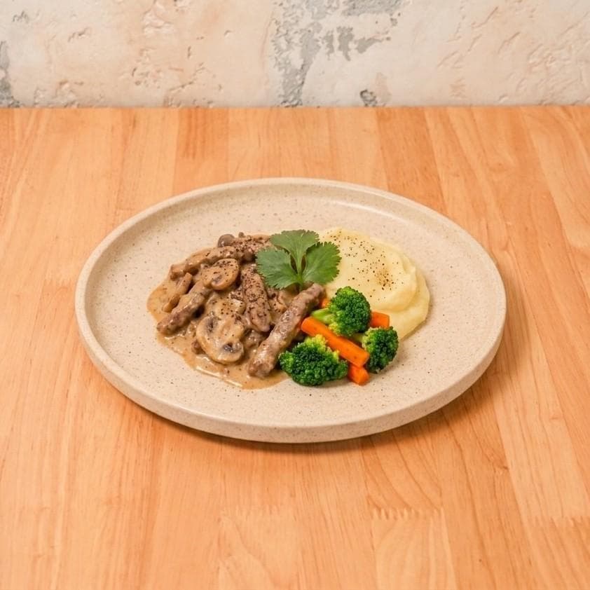 Braised Stroganoff