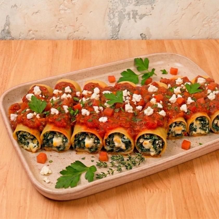 Greek Cannelloni Family