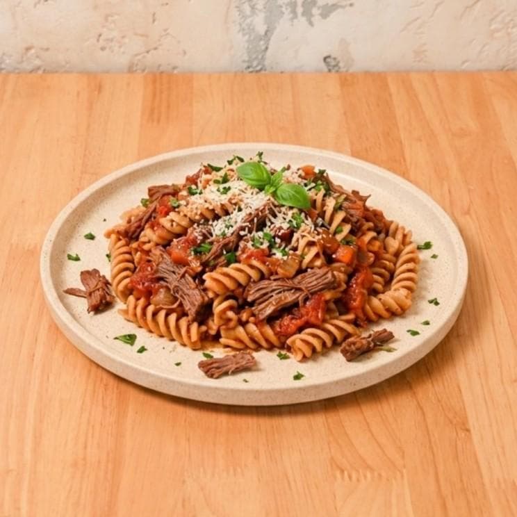 High Protein Beef Pasta