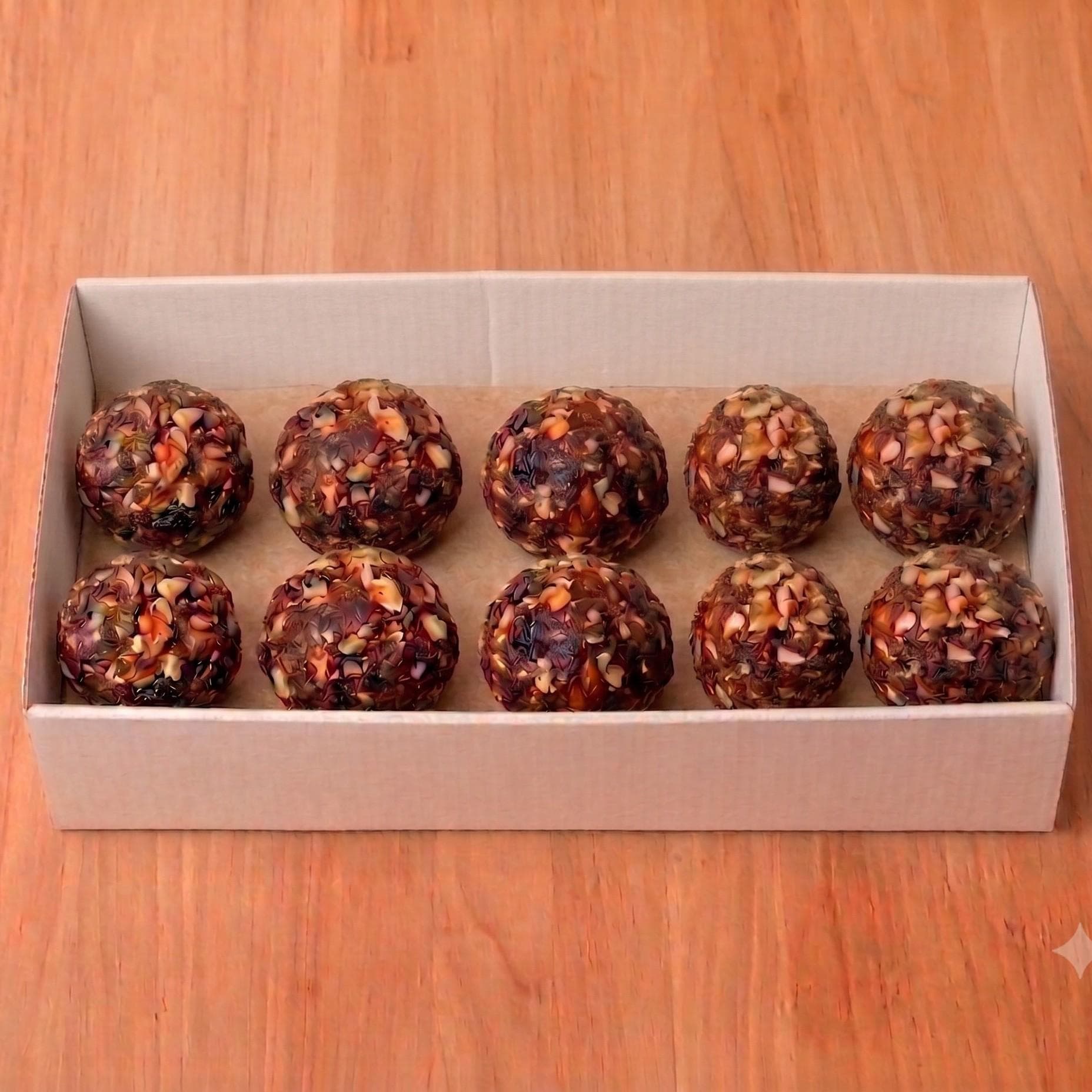 Tray of Raw Bliss Balls