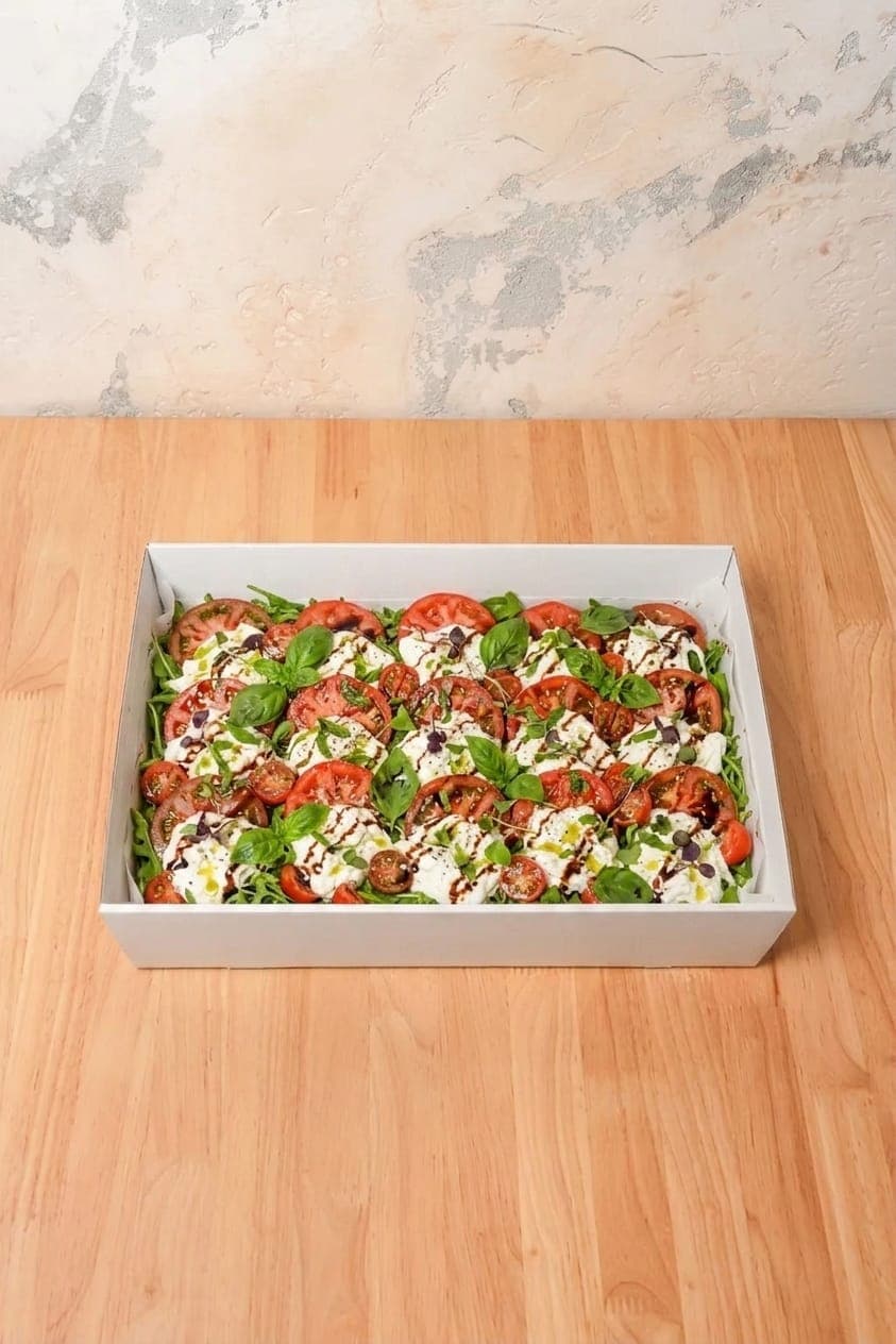 Caprese Salad with Stracciatella