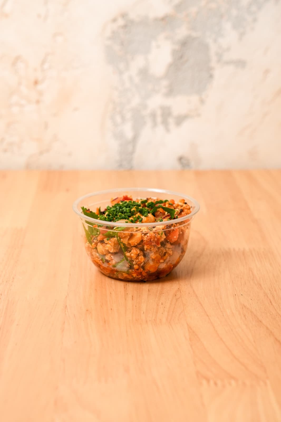 Indian Chickpea & Tofu Crunch Cup