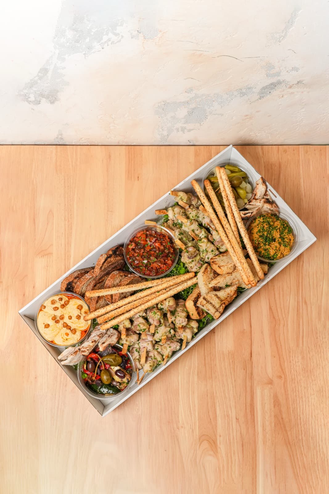 Mixed Meze Chicken Box