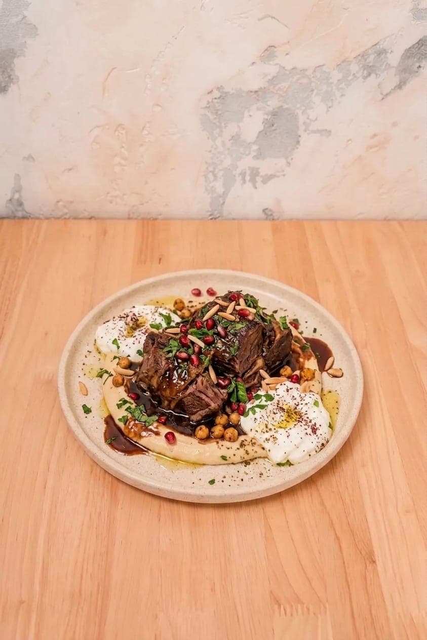 Braised Moroccan Lamb Shoulder