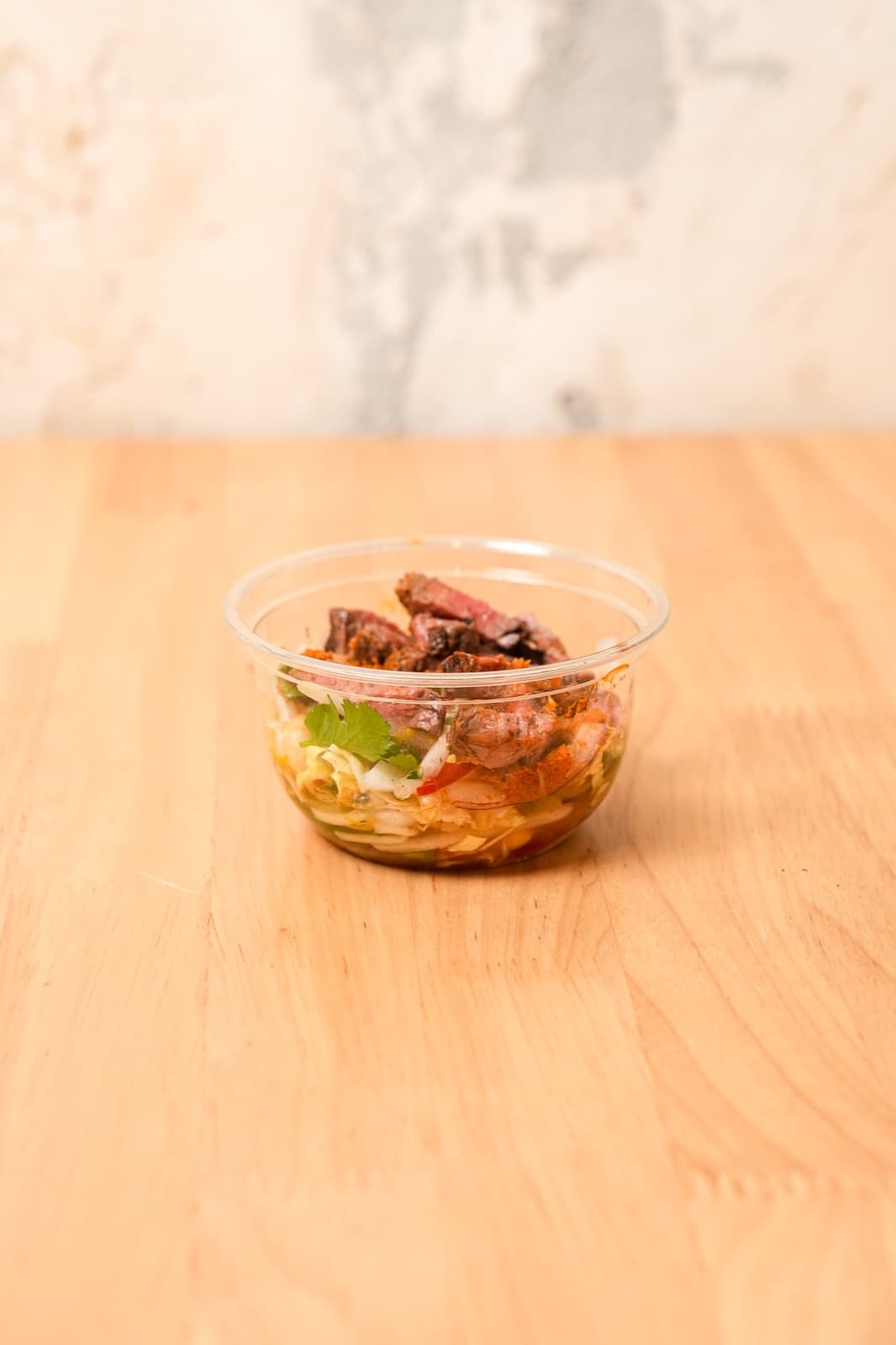 Thai Beef Salad Cup