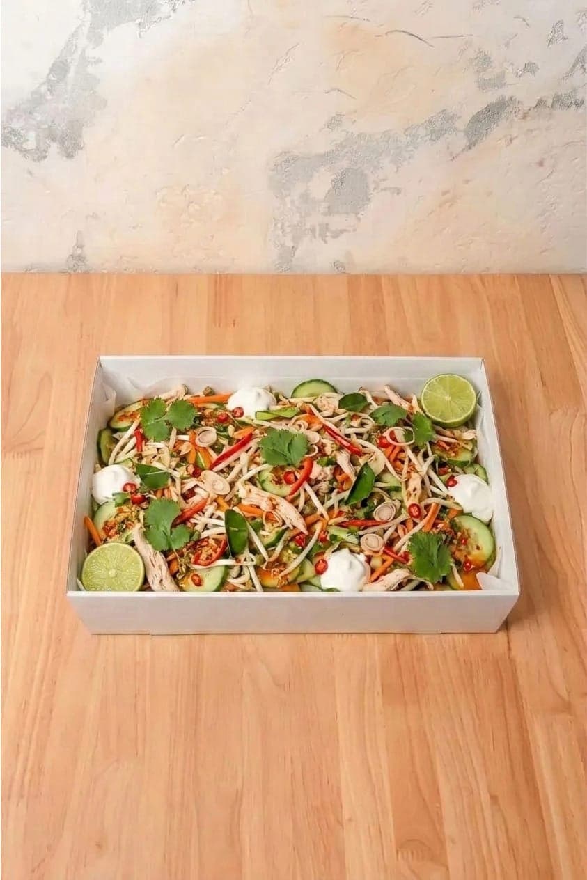 Tom Yum Cucumber & Bean Shoot Salad