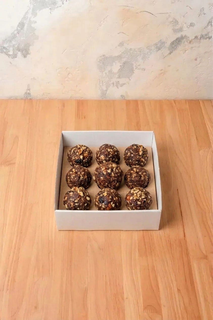 Tray of Raw Protein Balls