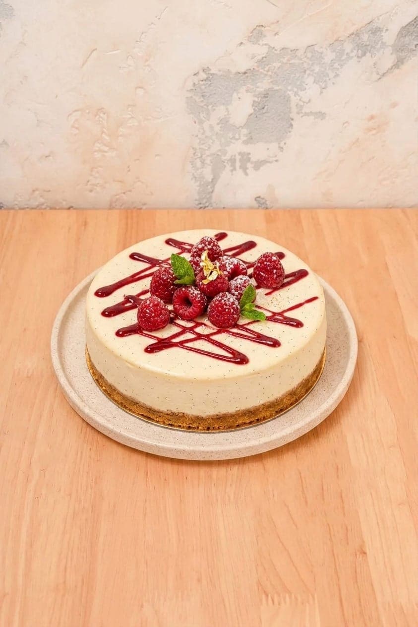 Whole Vanilla Bean Cheesecake